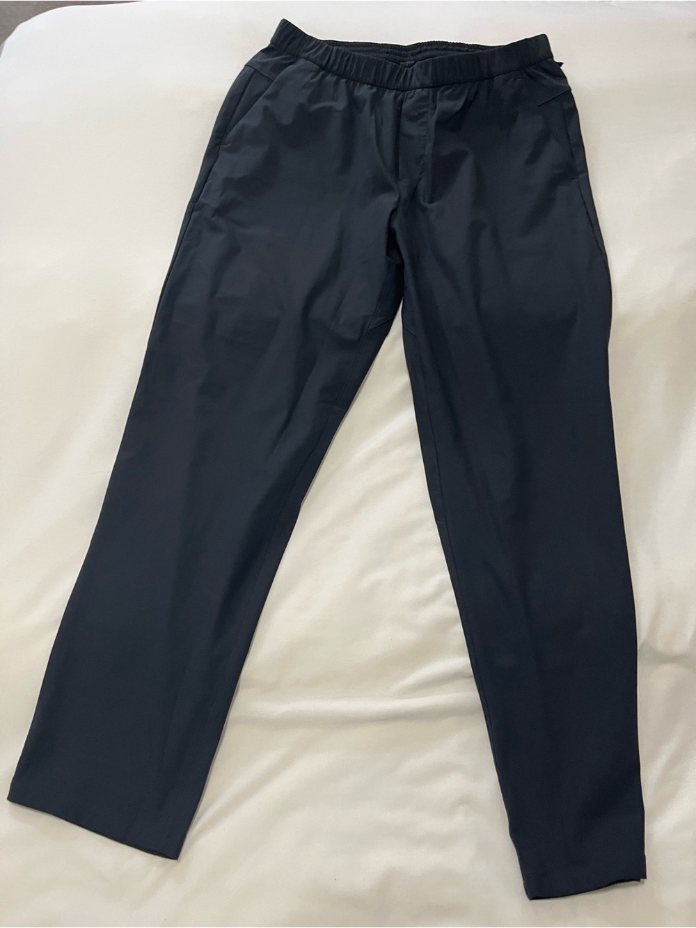 Men's obsidian lululemon Warpstreme pull on pants